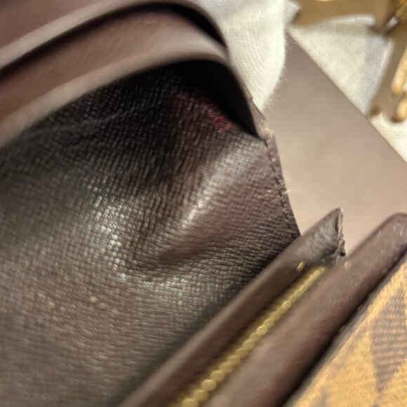 Louis Vuitton Damier Ebene Porte-Monnaie Tresor Wallet - Picture 9 of 16